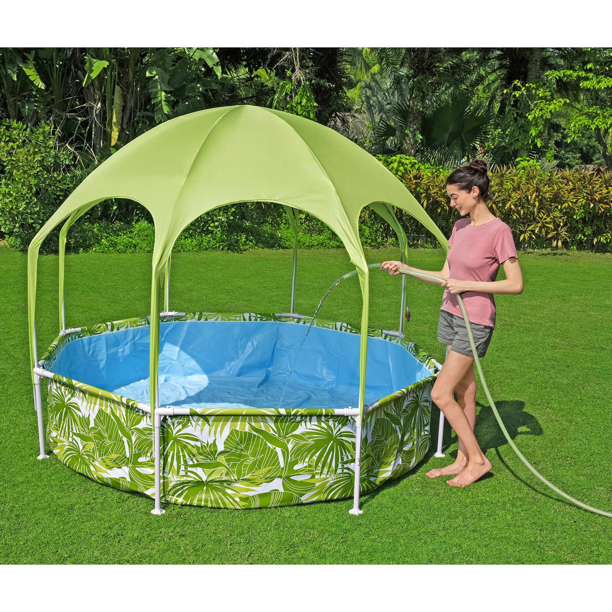 H2OGO! 8ft. Splash-In-Shade Play Pool